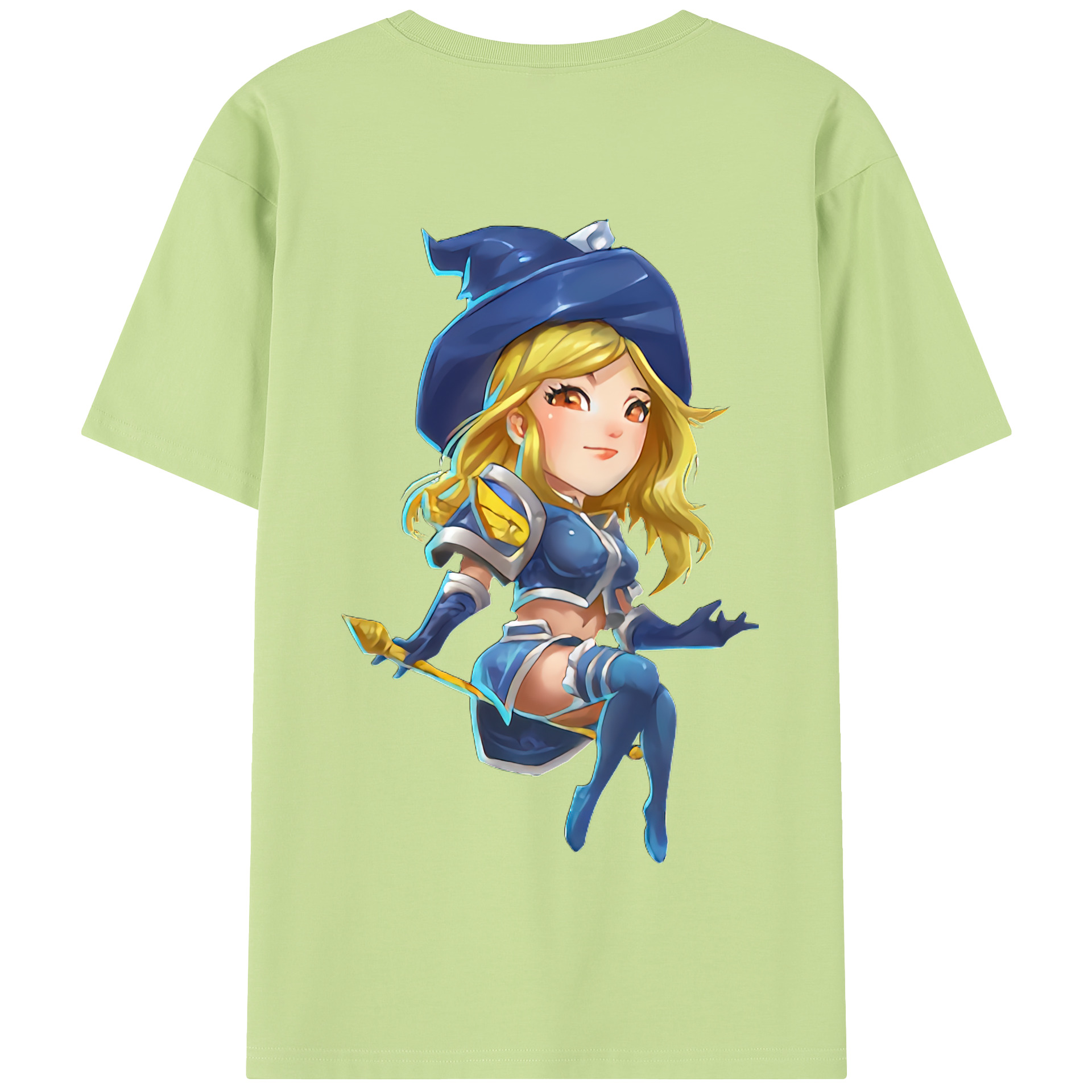 リーグ・オブ・レジェンド League of Legends LOL 綿100％半袖Tシャツ（背面プリント）